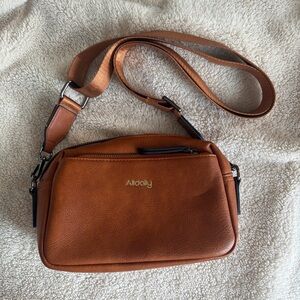 Allo Luv Brown Crossbody Bag